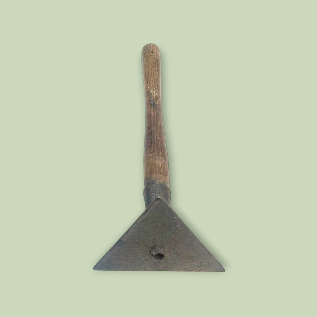 Raspador triangular de pintura antiguo – Pieza única - Cositas Antiguas – La Guadaña, Anticuarios Online en Jerez , vender antigüedades, muebles antiguos