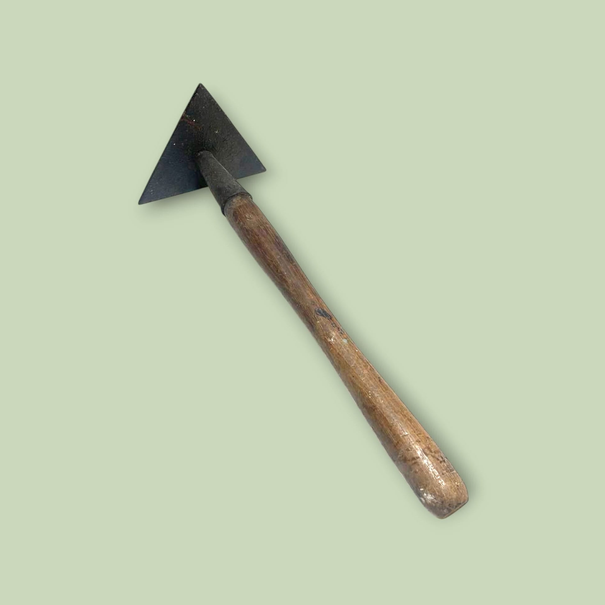 Raspador triangular de pintura antiguo – Pieza única - Cositas Antiguas – La Guadaña, Anticuarios Online en Jerez , vender antigüedades, muebles antiguos