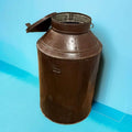 Cantara de chapa antigua – Recipiente coleccionable único - Cositas Antiguas – La Guadaña, Anticuarios Online en Jerez , vender antigüedades, muebles antiguos