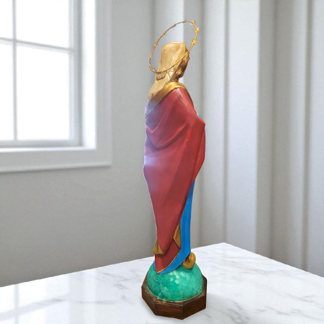 Inmaculada Concepción de Olot – Devoción y belleza única - Cositas Antiguas – La Guadaña, Anticuarios Online en Jerez , vender antigüedades, muebles antiguos
