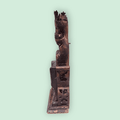 Virgen María con Niño Jesús en roble tallado estilo románico - Cositas Antiguas – La Guadaña, Anticuarios Online en Jerez , vender antigüedades, muebles antiguos
