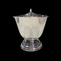 Salsera de metal plateado con diseño clásico y elegante - Cositas Antiguas – La Guadaña, Anticuarios Online en Jerez , vender antigüedades, muebles antiguos