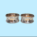 Pareja de servilleteros de metal plateado | Elegancia única - Cositas Antiguas – La Guadaña, Anticuarios Online en Jerez , vender antigüedades, muebles antiguos