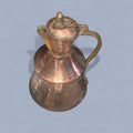 Jarra de aguamanil antigua de cobre con tapa y asa original - Cositas Antiguas – La Guadaña, Anticuarios Online en Jerez , vender antigüedades, muebles antiguos