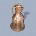 Jarra de aguamanil antigua de cobre con tapa y asa original - Cositas Antiguas – La Guadaña, Anticuarios Online en Jerez , vender antigüedades, muebles antiguos