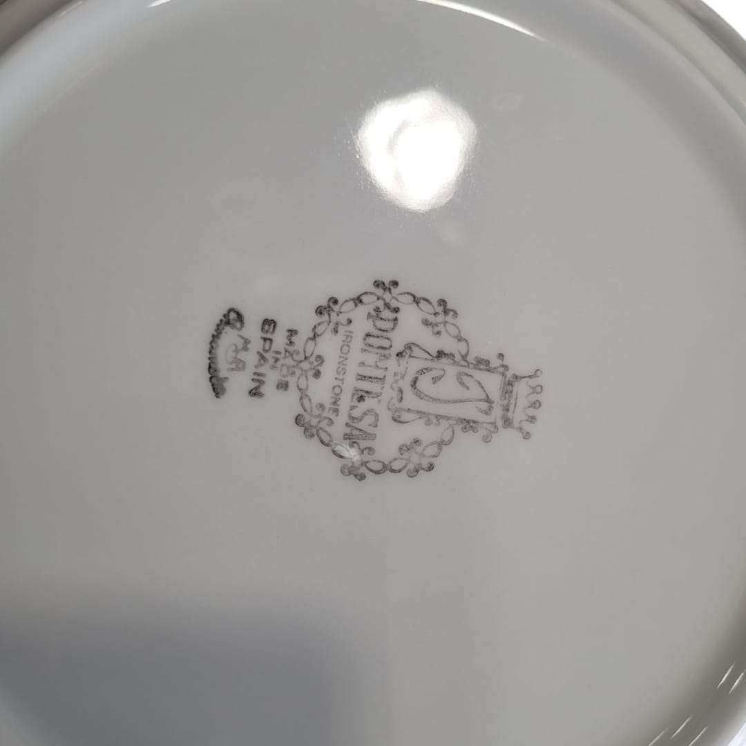 Vajilla Pontesa para 12 comensales - Completa y elegante - Cositas Antiguas – La Guadaña, Anticuarios Online en Jerez , vender antigüedades, muebles antiguos