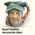Jarra de porcelana Royal Doulton - Rip Van Winkle - Cositas Antiguas – La Guadaña, Anticuarios Online en Jerez , vender antigüedades, muebles antiguos