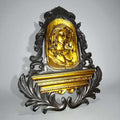 Dolorosa tallada en madera de caoba – Arte sacro y devoción - Cositas Antiguas – La Guadaña, Anticuarios Online en Jerez , vender antigüedades, muebles antiguos