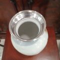 Jarrón de Porcelana Fina con Plata de Ley - Cositas Antiguas – La Guadaña, Anticuarios Online en Jerez , vender antigüedades, muebles antiguos