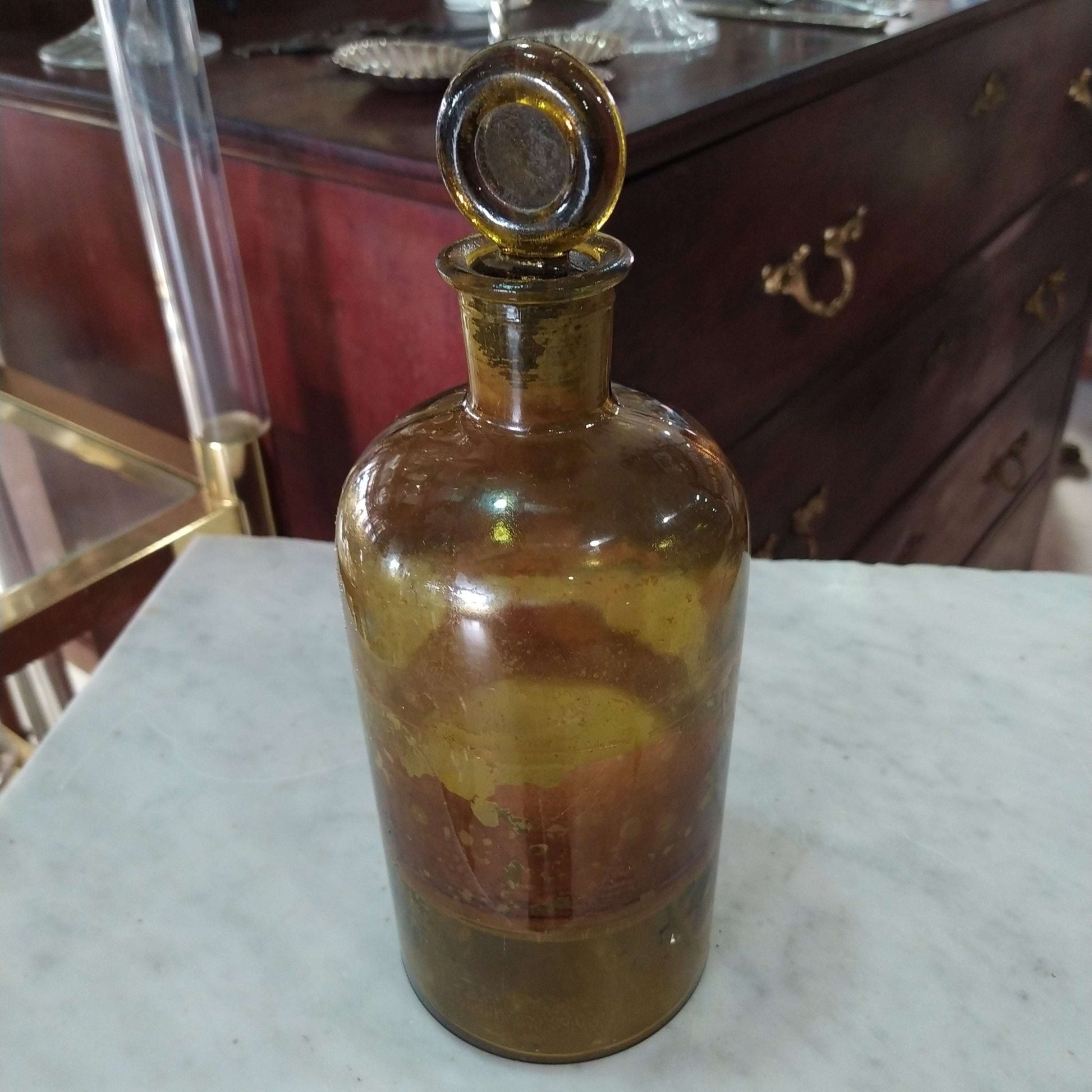 Frasco farmacia - Cositas Antiguas – La Guadaña, Anticuarios Online en Jerez , vender antigüedades, muebles antiguos