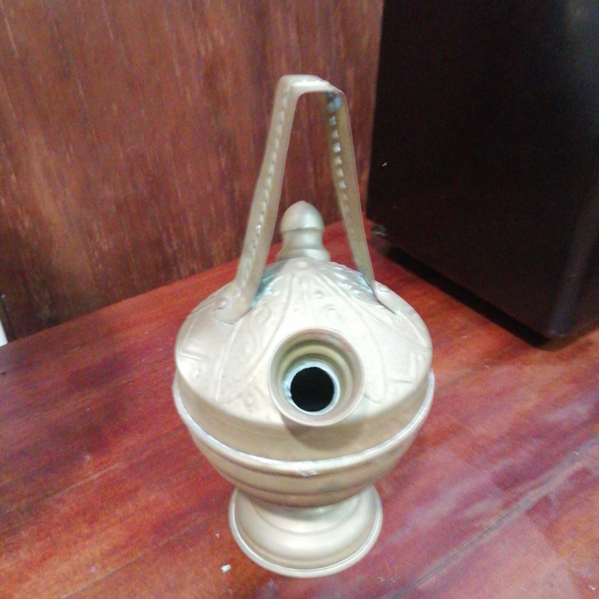 Botijo de metal decorativo - Excelente calidad | Cositas Antiguas - Cositas Antiguas – La Guadaña, Anticuarios Online en Jerez , vender antigüedades, muebles antiguos