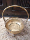 Canasto de metal para flores o maceta | Excelente calidad - Cositas Antiguas – La Guadaña, Anticuarios Online en Jerez , vender antigüedades, muebles antiguos