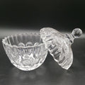 Tarro de Cristal Tallado con Tapa - Elegancia y Funcionalidad - Cositas Antiguas – La Guadaña, Anticuarios Online en Jerez , vender antigüedades, muebles antiguos