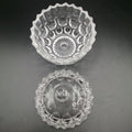 Tarro de Cristal Tallado con Tapa - Elegancia y Funcionalidad - Cositas Antiguas – La Guadaña, Anticuarios Online en Jerez , vender antigüedades, muebles antiguos