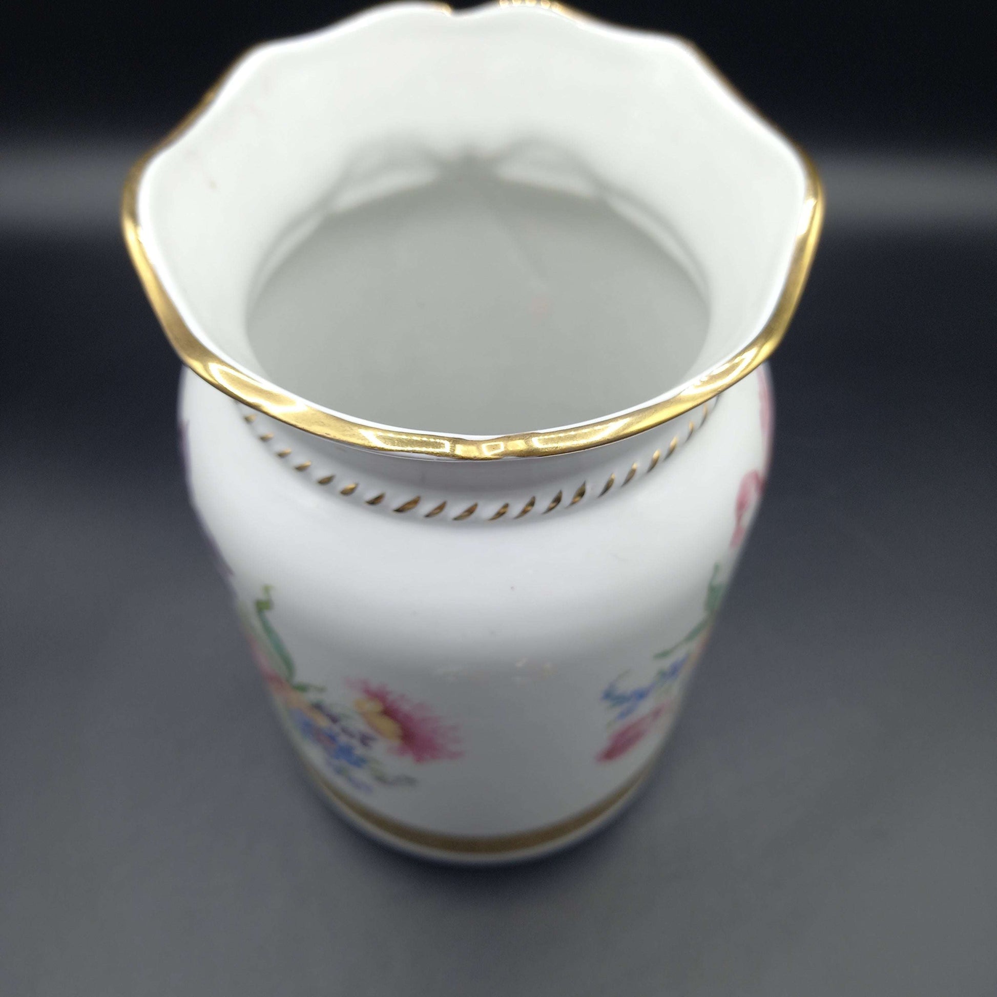 Jarron de porcelana pintado a mano de excelente calidad - Cositas Antiguas – La Guadaña, Anticuarios Online en Jerez , vender antigüedades, muebles antiguos