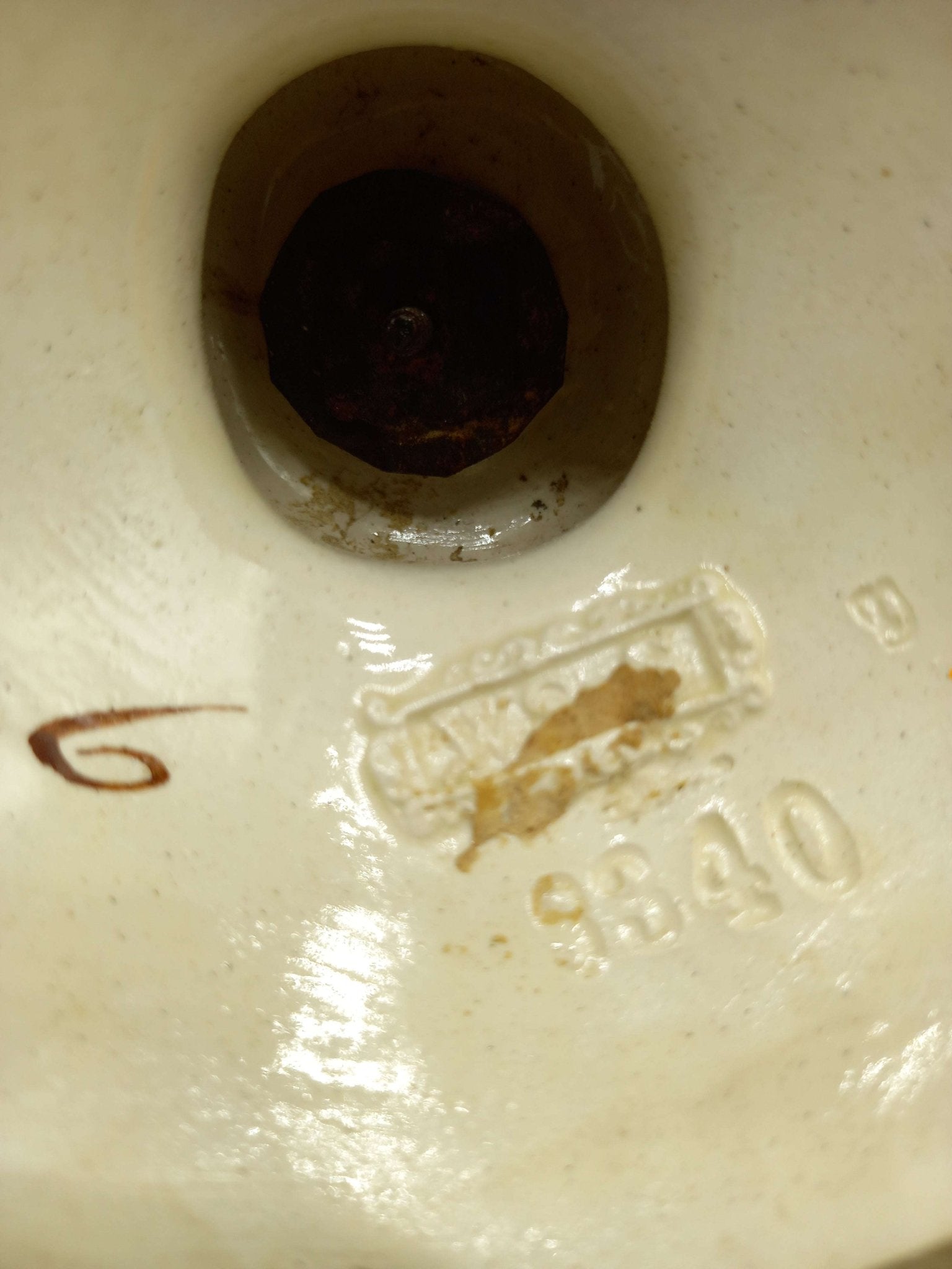 Jarron de cerámica esmaltado con detalles decorativos - Cositas Antiguas – La Guadaña, Anticuarios Online en Jerez , vender antigüedades, muebles antiguos