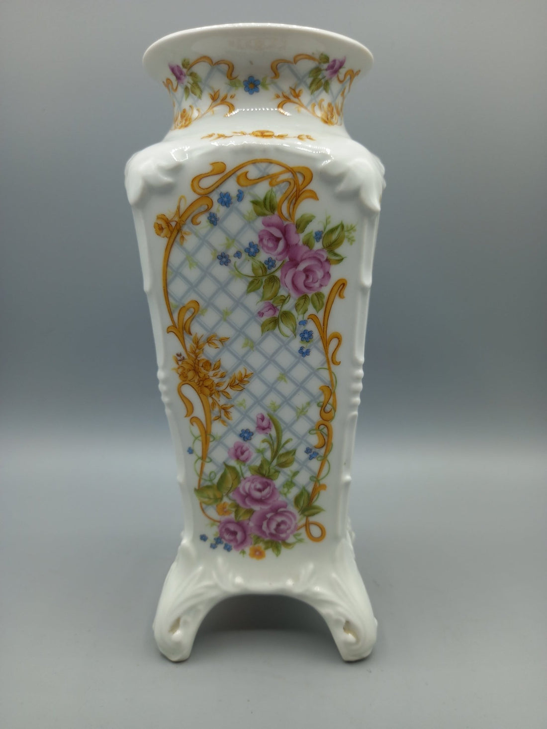 Jarron de porcelana marca Sando - ¡Excelente calidad! - Cositas Antiguas – La Guadaña, Anticuarios Online en Jerez , vender antigüedades, muebles antiguos