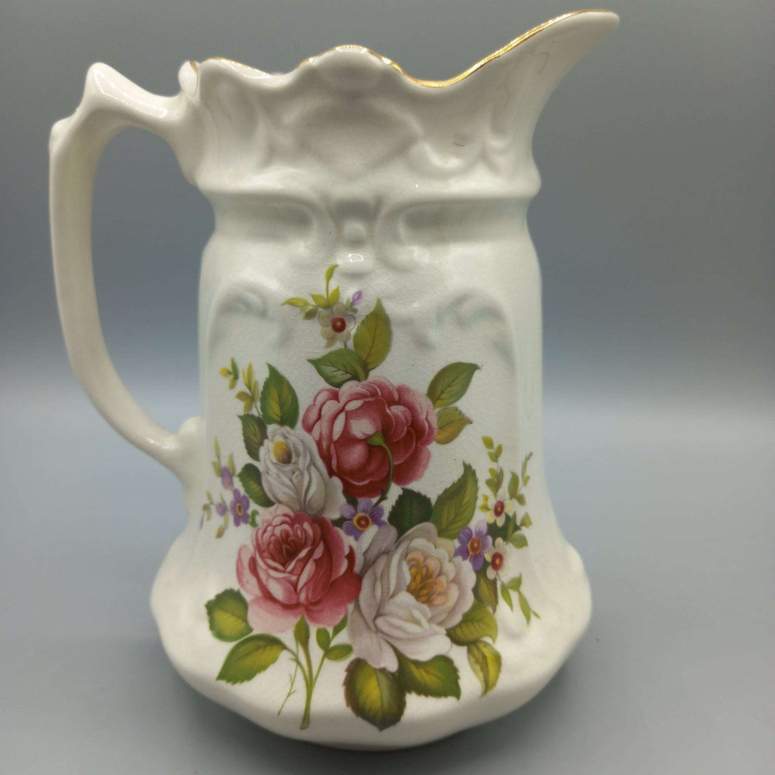 Jarra de porcelana inglesa – Antigüedad y calidad destacada - Cositas Antiguas – La Guadaña, Anticuarios Online en Jerez , vender antigüedades, muebles antiguos