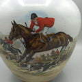 Tibor de porcelana pintado a mano con cacería inglesa, exclusivo - Cositas Antiguas – La Guadaña, Anticuarios Online en Jerez