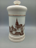 Tarro de porcelana único - Exclusivo y de alta calidad - Cositas Antiguas – La Guadaña, Anticuarios Online en Jerez , vender antigüedades, muebles antiguos