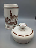 Tarro de porcelana único - Exclusivo y de alta calidad - Cositas Antiguas – La Guadaña, Anticuarios Online en Jerez , vender antigüedades, muebles antiguos