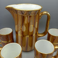 Jarra de Porcelana San Claudio con 6 Jarritas Exclusivas - Cositas Antiguas – La Guadaña, Anticuarios Online en Jerez , vender antigüedades, muebles antiguos