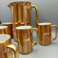 Jarra de Porcelana San Claudio con 6 Jarritas Exclusivas - Cositas Antiguas – La Guadaña, Anticuarios Online en Jerez , vender antigüedades, muebles antiguos