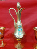 Botella de licor Murano con 6 copas | Exquisitas - Cositas Antiguas – La Guadaña, Anticuarios Online en Jerez , vender antigüedades, muebles antiguos