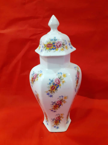 Tibor con Motivo Floral Exclusivo - Cositas Antiguas – La Guadaña, Anticuarios Online en Jerez , vender antigüedades, muebles antiguos
