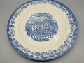 Fuente Royal Wessex inglesa con fondo azul | Vintage - Cositas Antiguas – La Guadaña, Anticuarios Online en Jerez , vender antigüedades, muebles antiguos