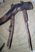 Yugo Arreo de Madera de Encina para Unir Mulas y Amarrar Tiros - Cositas Antiguas – La Guadaña, Anticuarios Online en Jerez , vender antigüedades, muebles antiguos