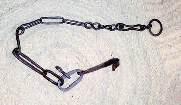 Cadena - Llares de Hierro para Colgar Calderos al Fuego - Cositas Antiguas – La Guadaña, Anticuarios Online en Jerez , vender antigüedades, muebles antiguos
