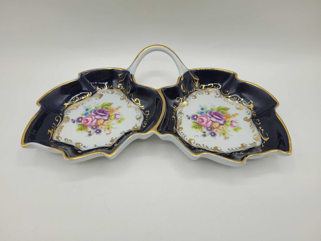 Exquisita Entremesera de Porcelana Limoges Hecha a Mano - Cositas Antiguas – La Guadaña, Anticuarios Online en Jerez , vender antigüedades, muebles antiguos