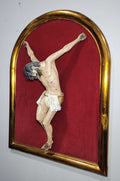 Cristo en Terracota: Elegancia y Espiritualidad en Tu Hogar - Cositas Antiguas – La Guadaña, Anticuarios Online en Jerez , vender antigüedades, muebles antiguos