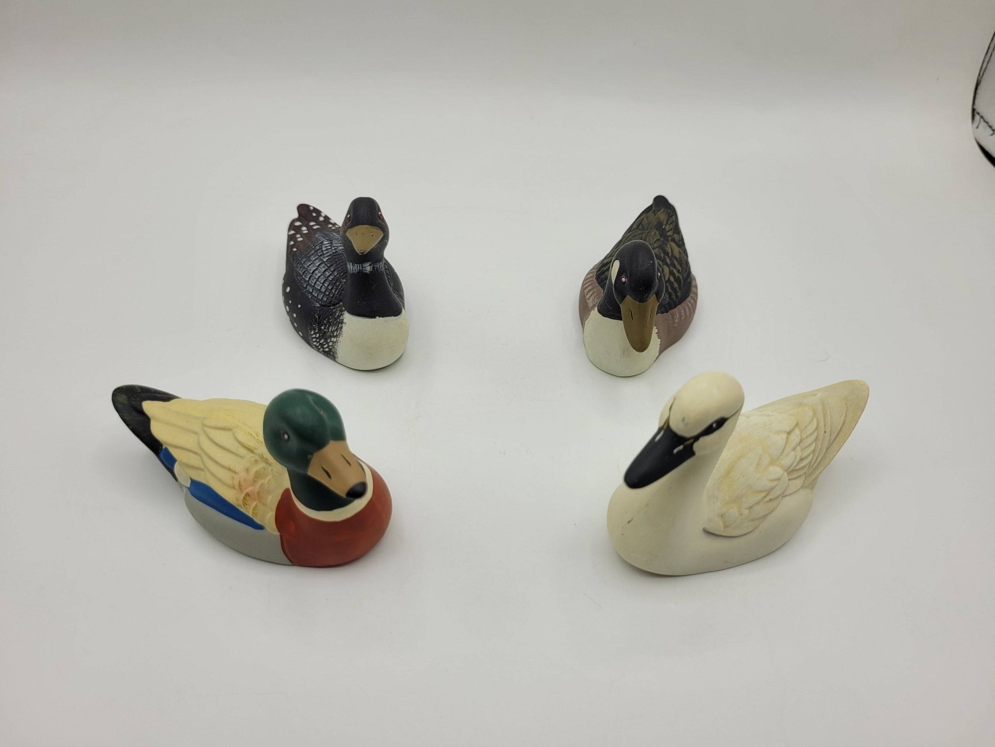Colección de patos de porcelana | 4 piezas únicas - Cositas Antiguas – La Guadaña, Anticuarios Online en Jerez , vender antigüedades, muebles antiguos
