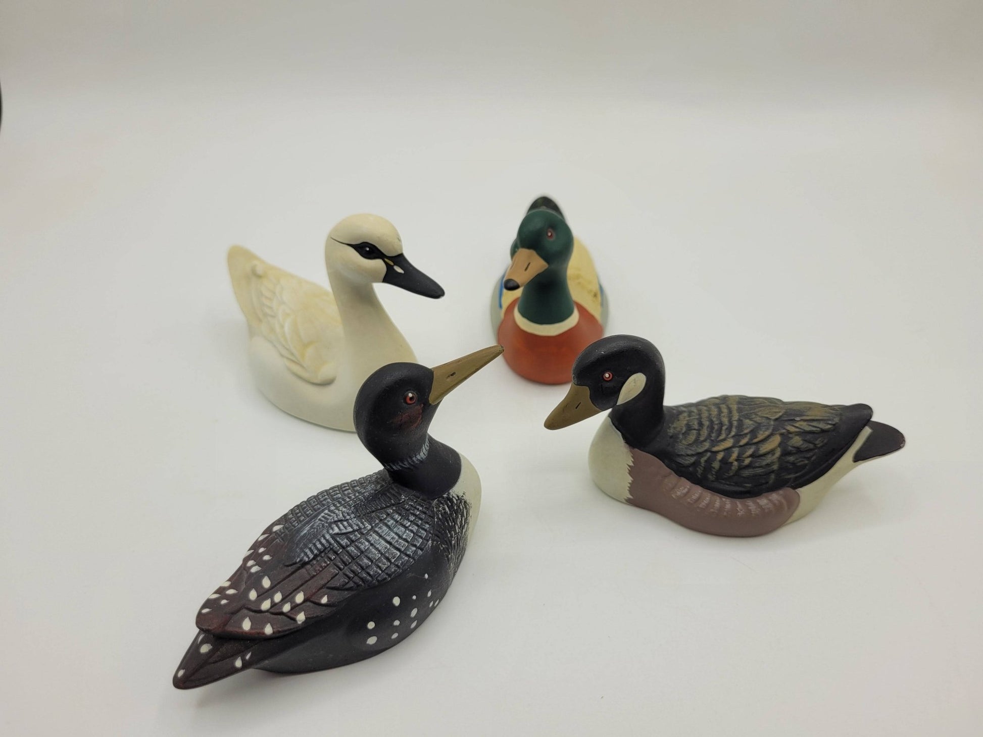 Colección de patos de porcelana | 4 piezas únicas - Cositas Antiguas – La Guadaña, Anticuarios Online en Jerez , vender antigüedades, muebles antiguos