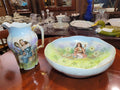 Aguamanil de porcelana Limoges del siglo XIX pintado a mano - Cositas Antiguas – La Guadaña, Anticuarios Online en Jerez , vender antigüedades, muebles antiguos