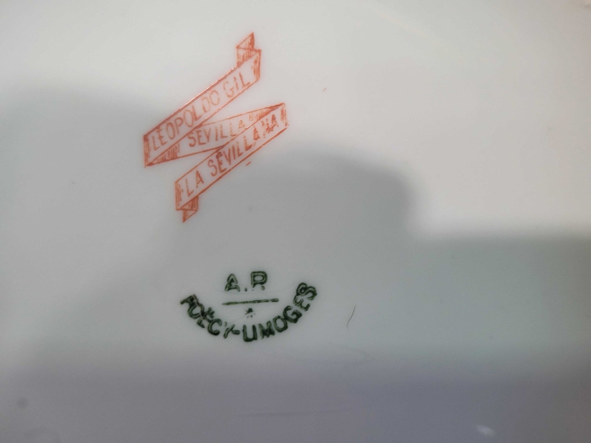 Aguamanil de porcelana Limoges del siglo XIX pintado a mano - Cositas Antiguas – La Guadaña, Anticuarios Online en Jerez , vender antigüedades, muebles antiguos