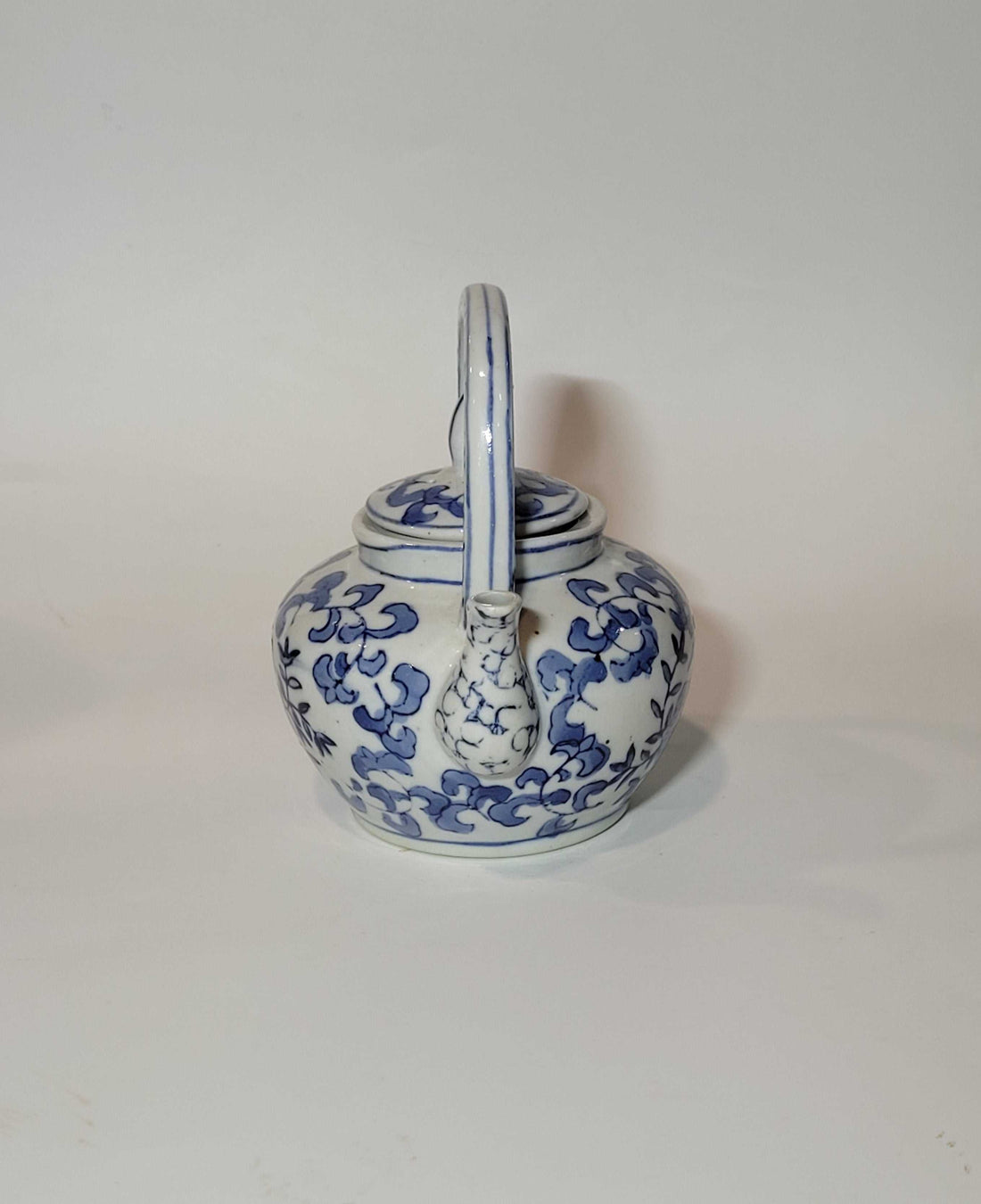 Tetera de Porcelana China Azul y Blanca Clásica" - Cositas Antiguas – La Guadaña, Anticuarios Online en Jerez , vender antigüedades, muebles antiguos