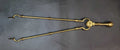 Pinza de chimenea bronce años 70 | Calidad y estilo retro. - Cositas Antiguas – La Guadaña, Anticuarios Online en Jerez , vender antigüedades, muebles antiguos