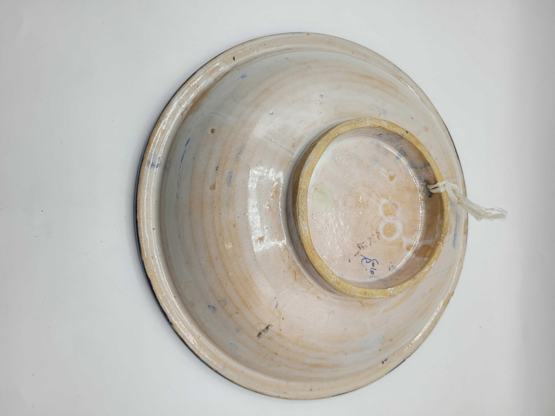 Plato árabe decorado a mano, finales siglo XIX - Cositas Antiguas – La Guadaña, Anticuarios Online en Jerez , vender antigüedades, muebles antiguos