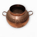 Gran Macetero de Cobre Remachado - Para Hogares con Encanto - Cositas Antiguas – La Guadaña, Anticuarios Online en Jerez , vender antigüedades, muebles antiguos