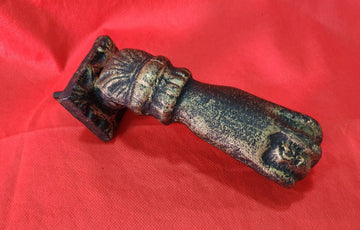 Aldaba Llamador de Puerta Mano de Fátima - Estilo Antiguo - Cositas Antiguas – La Guadaña, Anticuarios Online en Jerez , vender antigüedades, muebles antiguos