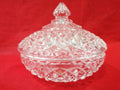 Caja de cristal tallada Cristal D'arques |Calidad excepcional - Cositas Antiguas – La Guadaña, Anticuarios Online en Jerez , vender antigüedades, muebles antiguos