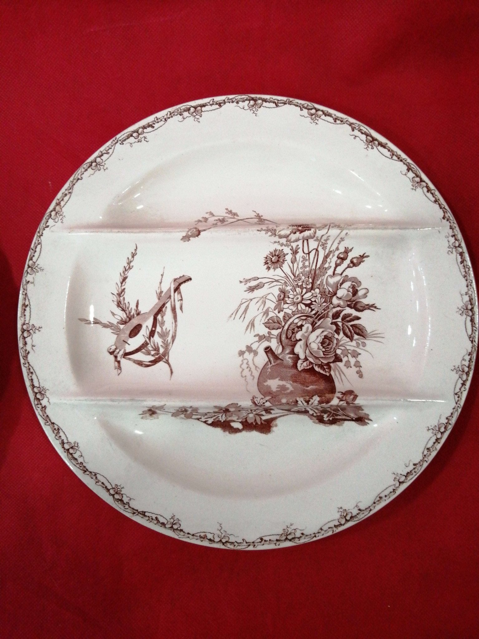 Entremesera de porcelana de excelente calidad, perfecta - Cositas Antiguas – La Guadaña, Anticuarios Online en Jerez , vender antigüedades, muebles antiguos