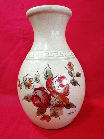 Jarron de cerámica pintado a mano - ¡Calidad inigualable! - Cositas Antiguas – La Guadaña, Anticuarios Online en Jerez , vender antigüedades, muebles antiguos
