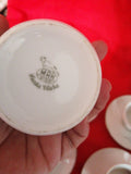 Juego de café porcelana Santa Clara 6 servicios | Elegancia y tradición - Cositas Antiguas – La Guadaña, Anticuarios Online en Jerez , vender antigüedades, muebles antiguos