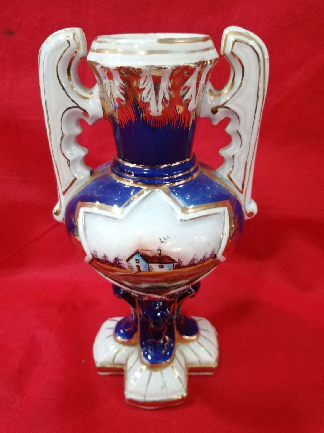 Jarron de cerámica pintado a mano, diseño exclusivo - Cositas Antiguas – La Guadaña, Anticuarios Online en Jerez , vender antigüedades, muebles antiguos