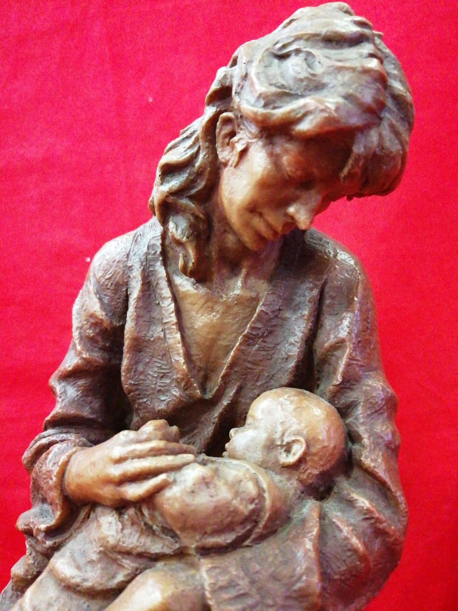 Maternidad en Resina Firmada, Calidad Superior - Cositas Antiguas – La Guadaña, Anticuarios Online en Jerez , vender antigüedades, muebles antiguos