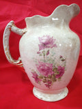 Jarra antigua de palanganero pintada a mano – Excelente calidad - Cositas Antiguas – La Guadaña, Anticuarios Online en Jerez , vender antigüedades, muebles antiguos